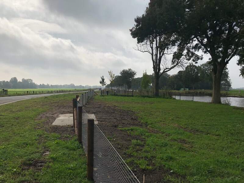 Hekwerken langs N334