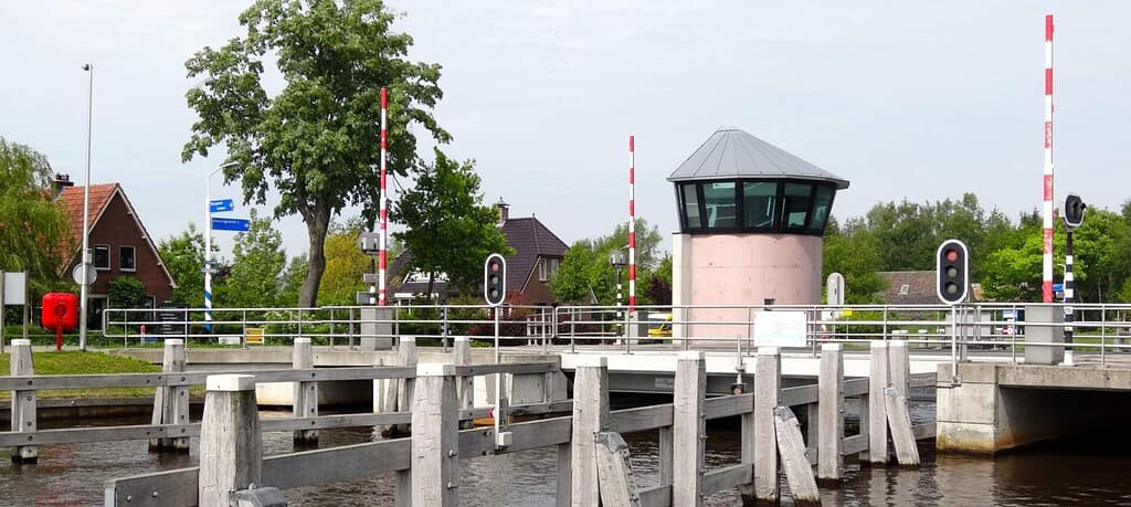 Brug Giethoorn-Zuid van 20 april t/m 24 april afgesloten voor al het verkeer.